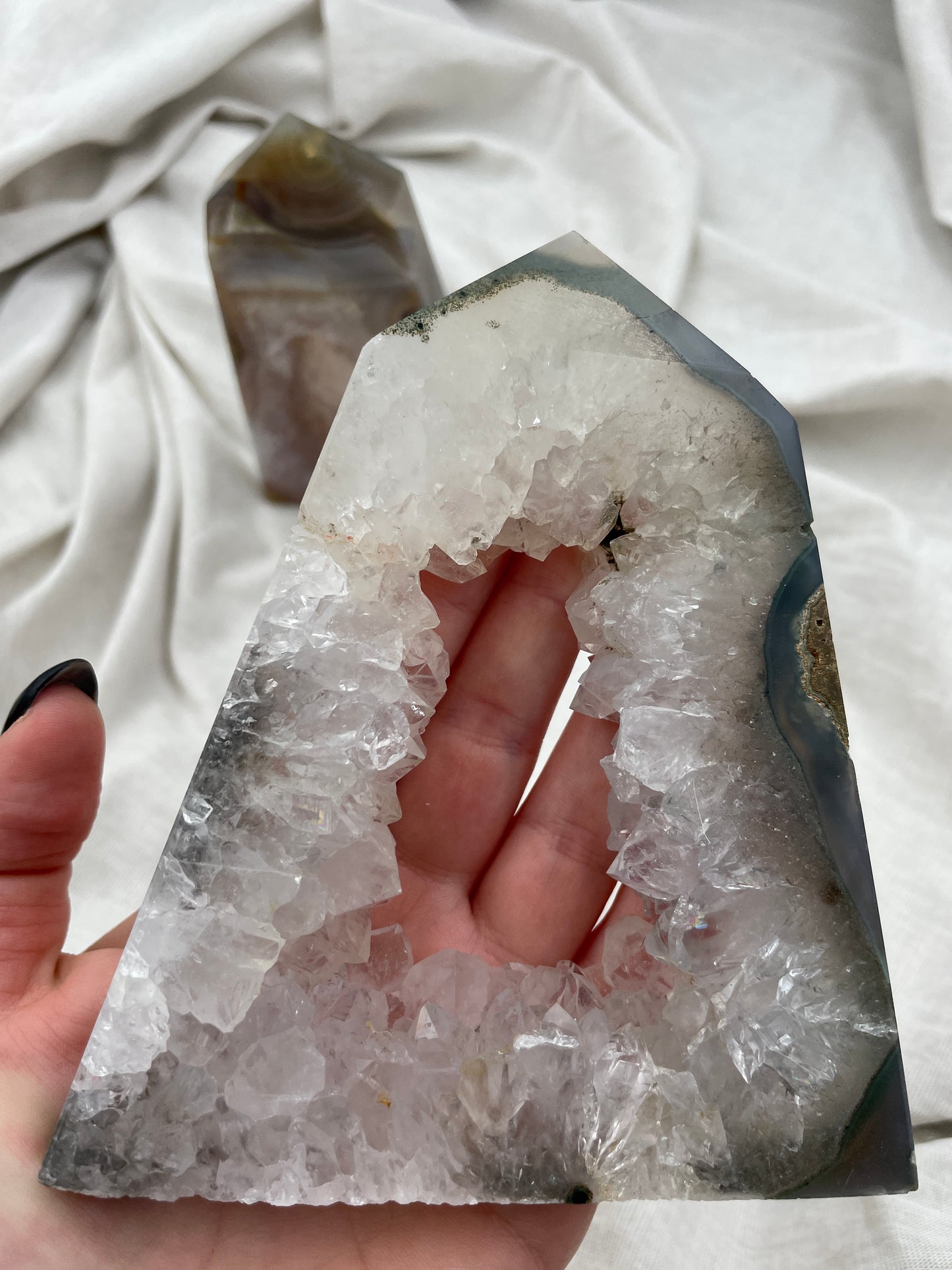 Druzy Achat